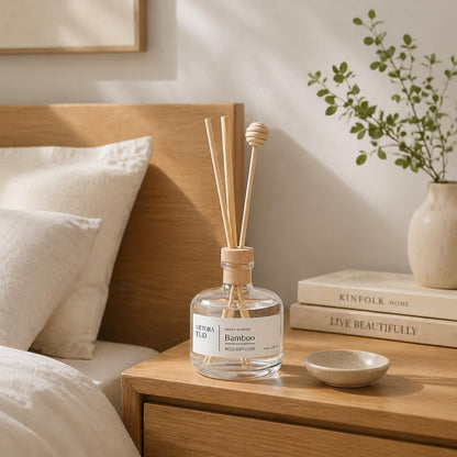 Cedarwood & White Musk Reed Diffuser, 3.34 Fl Oz