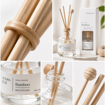 Cedarwood & White Musk Reed Diffuser, 3.34 Fl Oz