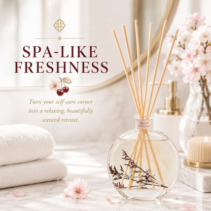 Cedarwood & White Musk Reed Diffuser, 3.34 Fl Oz