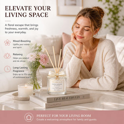 Cedarwood & White Musk Reed Diffuser, 3.34 Fl Oz