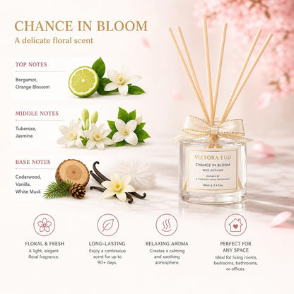 Cedarwood & White Musk Reed Diffuser, 3.34 Fl Oz