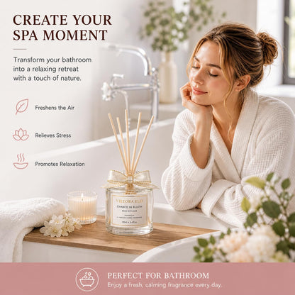 Cedarwood & White Musk Reed Diffuser, 3.34 Fl Oz