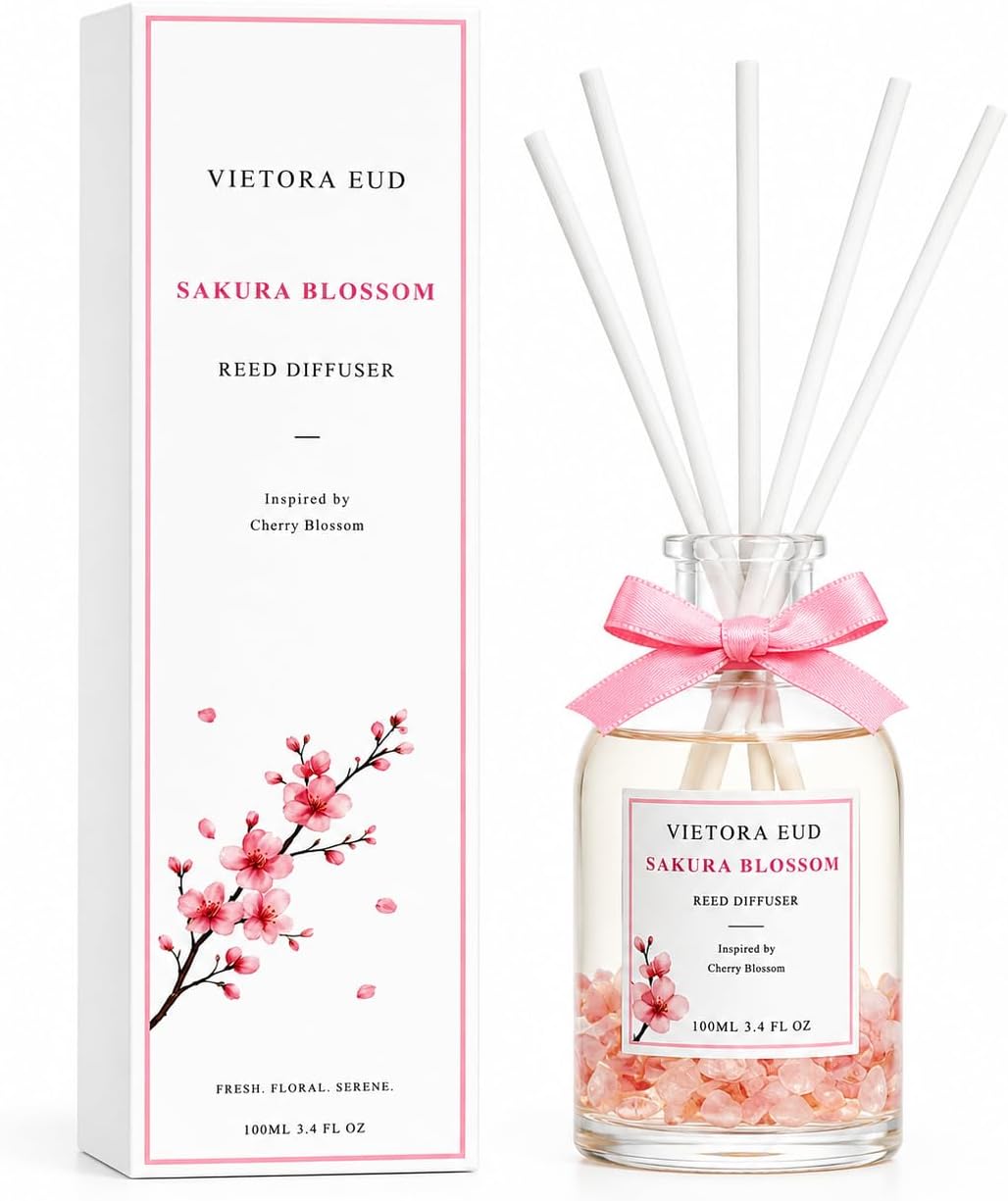 Cedarwood & White Musk Reed Diffuser, 3.34 Fl Oz