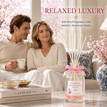 Cedarwood & White Musk Reed Diffuser, 3.34 Fl Oz