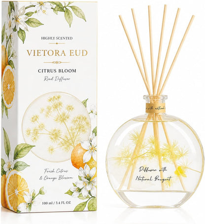 Cedarwood & White Musk Reed Diffuser, 3.34 Fl Oz
