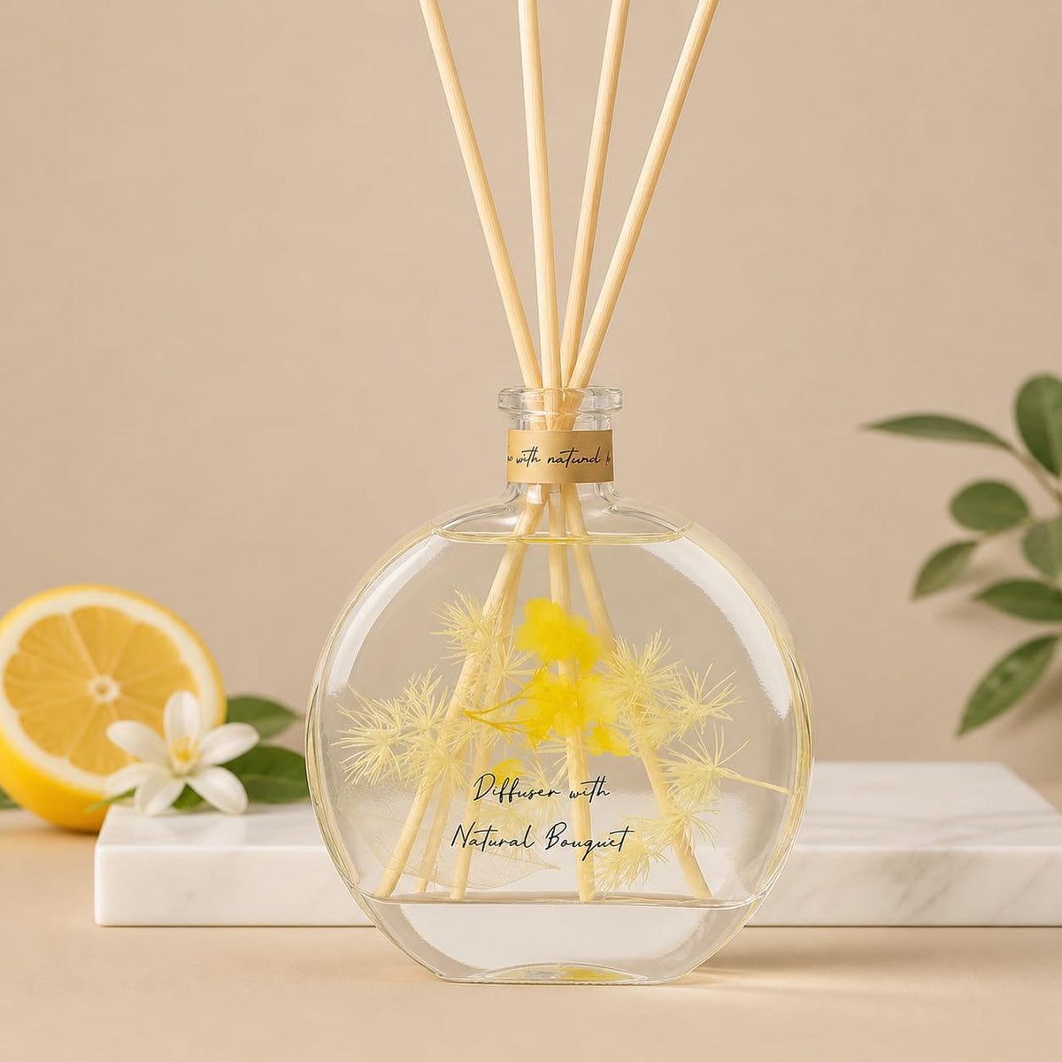 Cedarwood & White Musk Reed Diffuser, 3.34 Fl Oz