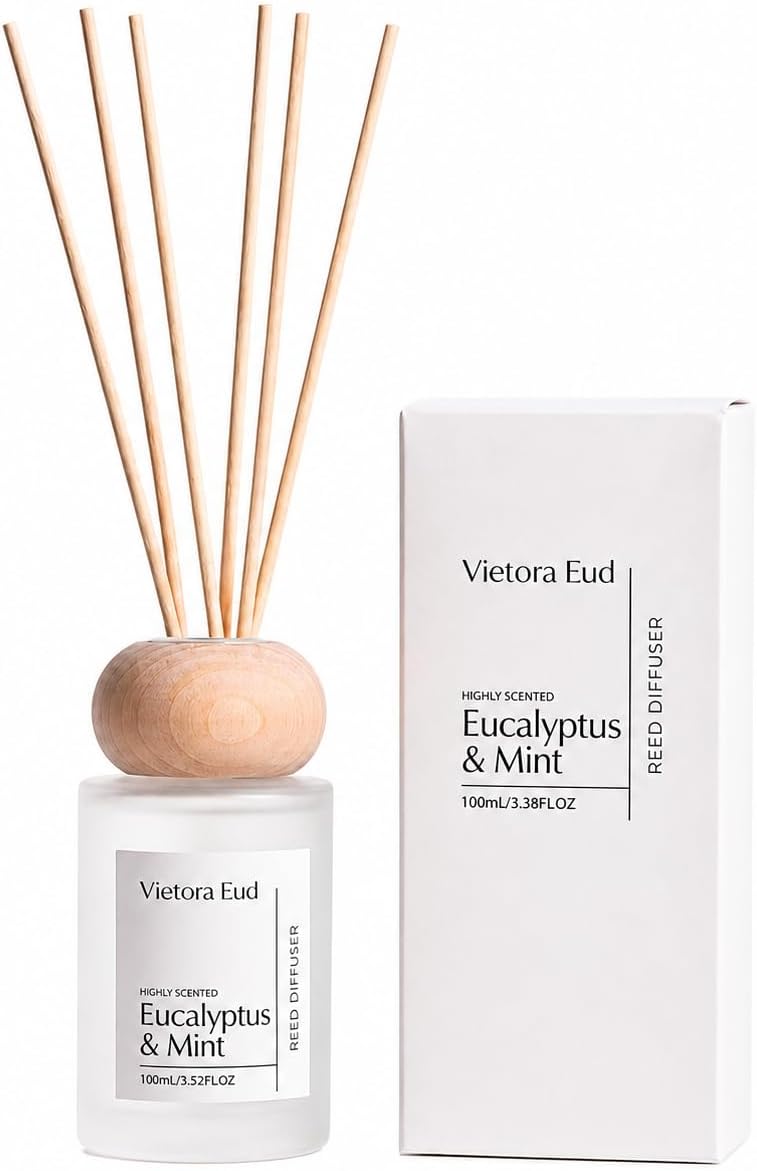 Cedarwood & White Musk Reed Diffuser, 3.34 Fl Oz