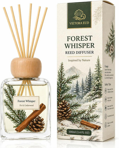 Cedarwood & White Musk Reed Diffuser, 3.34 Fl Oz
