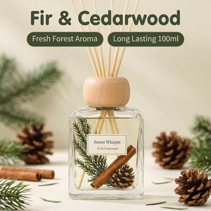 Cedarwood & White Musk Reed Diffuser, 3.34 Fl Oz