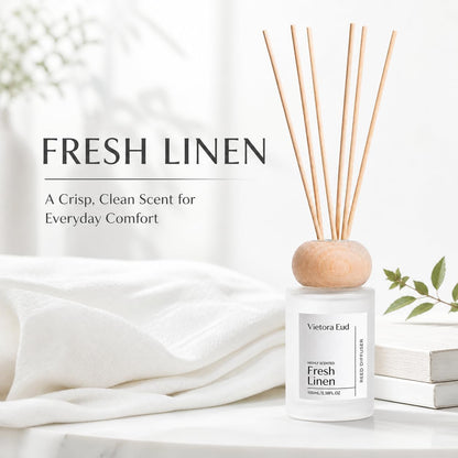 Cedarwood & White Musk Reed Diffuser, 3.34 Fl Oz