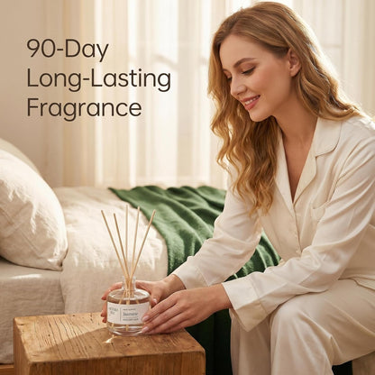 Cedarwood & White Musk Reed Diffuser, 3.34 Fl Oz