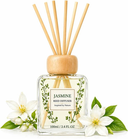 Cedarwood & White Musk Reed Diffuser, 3.34 Fl Oz