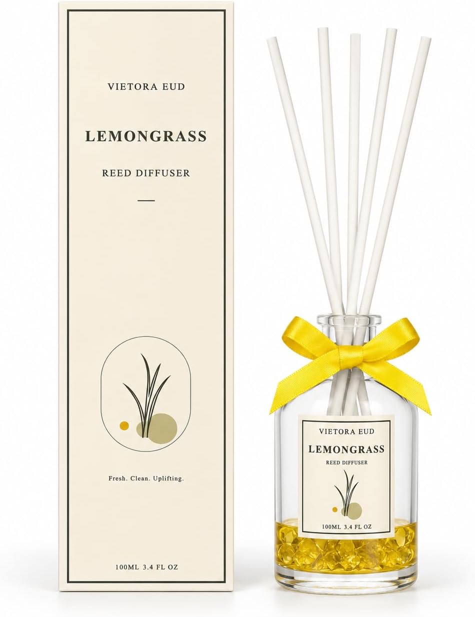 Cedarwood & White Musk Reed Diffuser, 3.34 Fl Oz