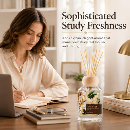 Cedarwood & White Musk Reed Diffuser, 3.34 Fl Oz