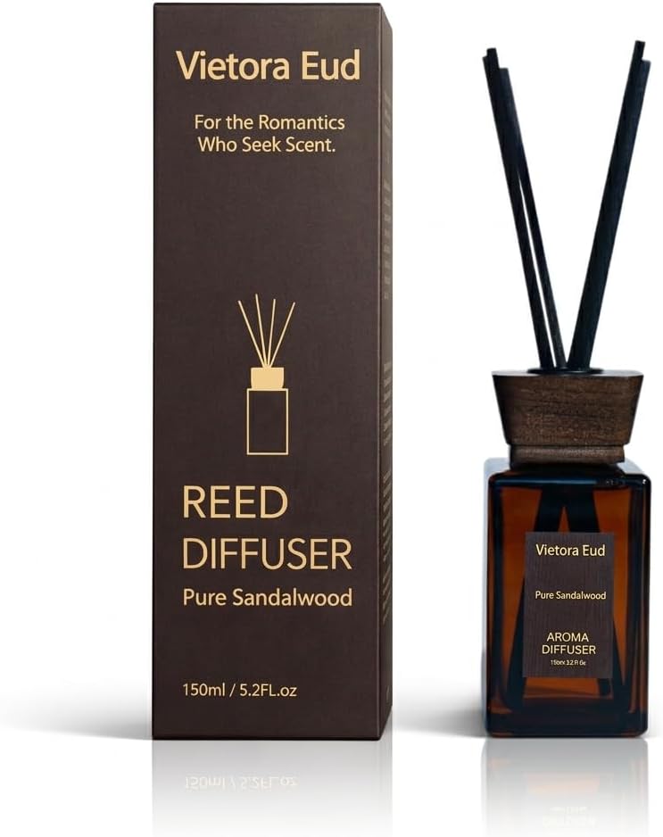Cedarwood & White Musk Reed Diffuser, 3.34 Fl Oz