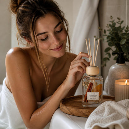 Cedarwood & White Musk Reed Diffuser, 3.34 Fl Oz