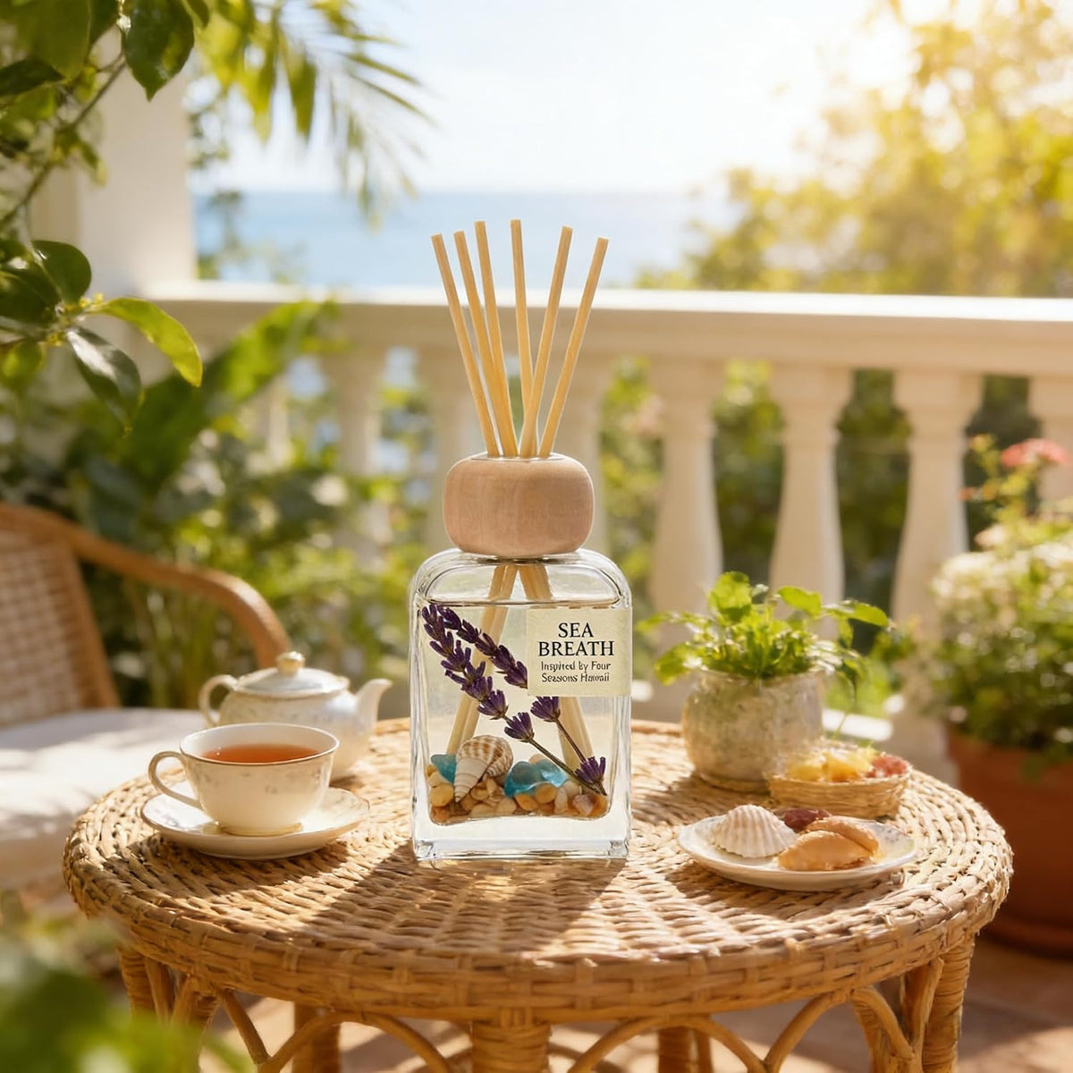 Cedarwood & White Musk Reed Diffuser, 3.34 Fl Oz
