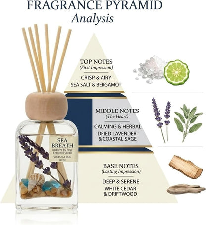 Cedarwood & White Musk Reed Diffuser, 3.34 Fl Oz