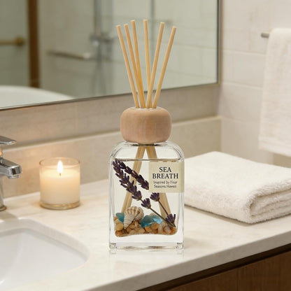 Cedarwood & White Musk Reed Diffuser, 3.34 Fl Oz