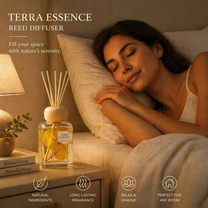 Cedarwood & White Musk Reed Diffuser, 3.34 Fl Oz