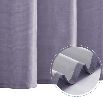 Ombre Ocean Blue Shower Curtain for Bathroom 70x72 Inch 12 Hooks