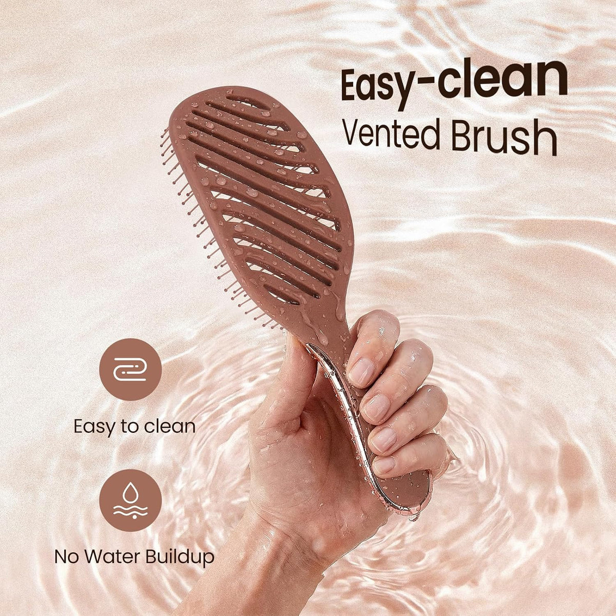Detangling Brush, Wet Dry Detangler Brush, Soft Detangle Hairbrush