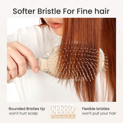 Detangling Brush, Wet Dry Detangler Brush, Soft Detangle Hairbrush