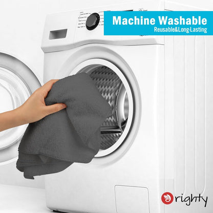 Orighty White Hand Towels - Quick Drying & Absorbent Microfiber Gym Towels 16x28 inches - Lightweight & Thin White Yoga Towel - Multi-Purpose Camping Towel for SPA, Hotel & Bathroom