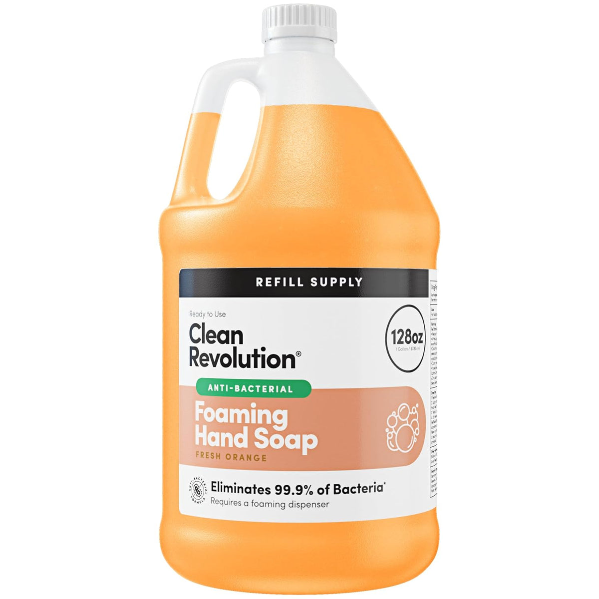 Antibacterial Foaming Hand Soap Refill, 128 Fl Oz - Made in USA