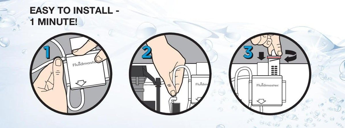 Flush 'n Sparkle Automatic Toilet Bowl Cleaning System