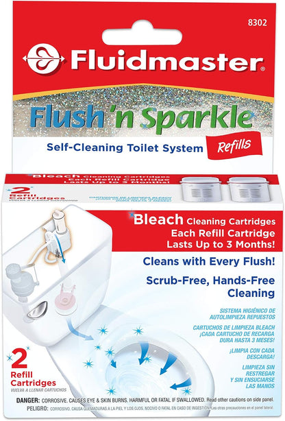 Flush 'n Sparkle Automatic Toilet Bowl Cleaning System