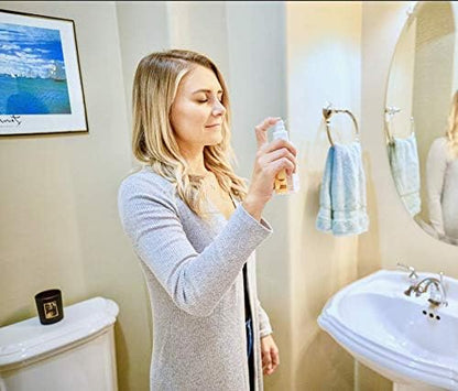 #1 Strongest Natural Toilet Spray for Poop + Bathroom Air Freshener (Citrus Haven) Extra Long Lasting Before You Go Toilet Spray Bathroom Poop Spray & Toilet Deodorizer w/Premium Grade Essential Oils