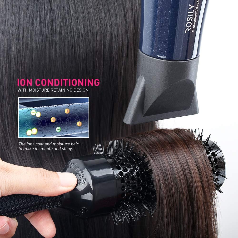 Professional 2200W Ionic Hair Dryer, Fast Drying Salon Blow Dryer