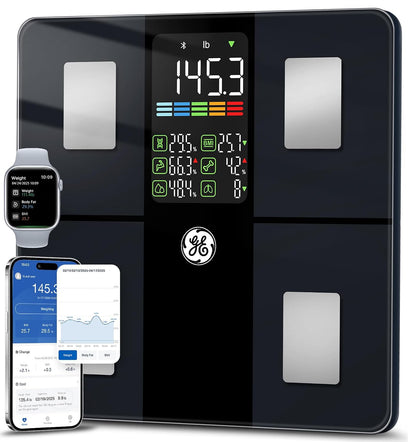 Smart Scale for Body Weight, BMI, Body Fat, Muscle Mass, Large Display