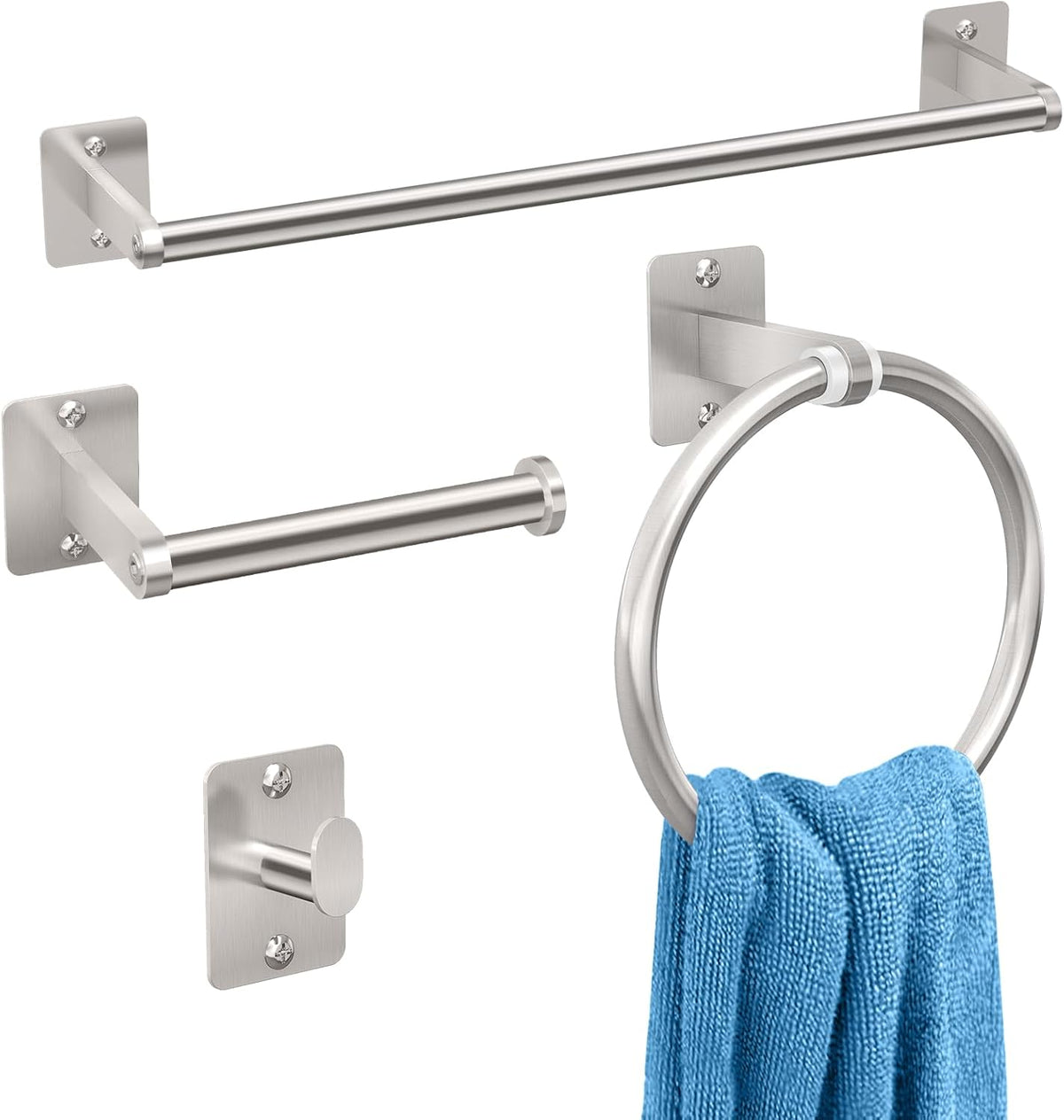 Black Bathroom Accessories Set, Bathroom Hardware Set