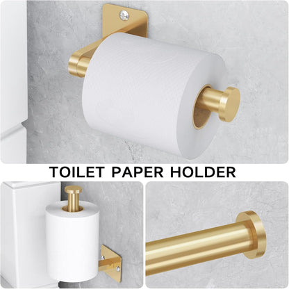 Black Bathroom Accessories Set, Bathroom Hardware Set