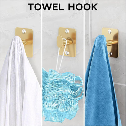 Black Bathroom Accessories Set, Bathroom Hardware Set