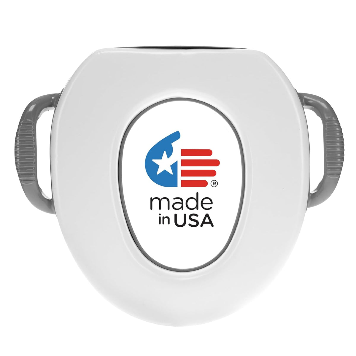Soft Potty Seat – Cushioned Toddler Toilet Trainer with Easy-Grip Handles, Made in USA, Designed for Early Potty Training