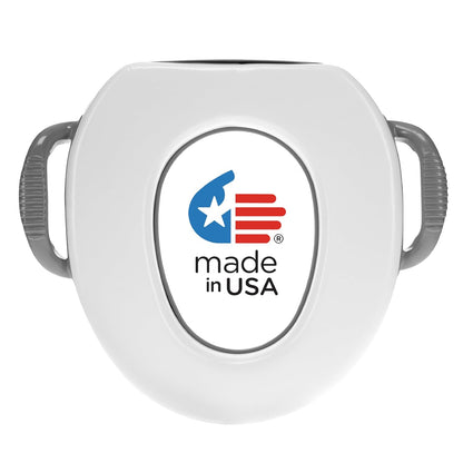 Soft Potty Seat – Cushioned Toddler Toilet Trainer with Easy-Grip Handles, Made in USA, Designed for Early Potty Training