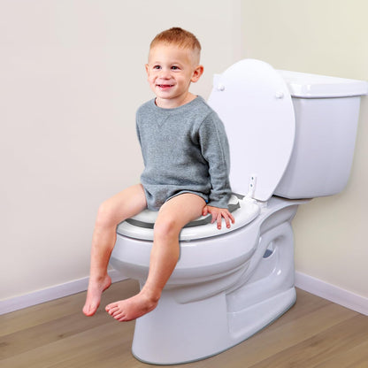 Soft Potty Seat – Cushioned Toddler Toilet Trainer with Easy-Grip Handles, Made in USA, Designed for Early Potty Training