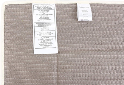 Bathroom Rugs, High Density Memory Foam Bath Mat, Absorbency & Non-Slip, Easy Care, Machine Washable Bath Mats for Bathroom, Shower&Tub, Modern Coral Velvet (Light Grey, 17" x 24")