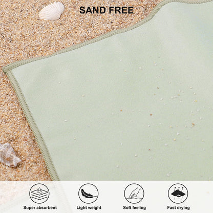Microfiber Towel Quick Dry Camping & Travel & Gym Towel. Compact