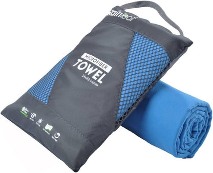 Microfiber Towel Quick Dry Camping & Travel & Gym Towel. Compact