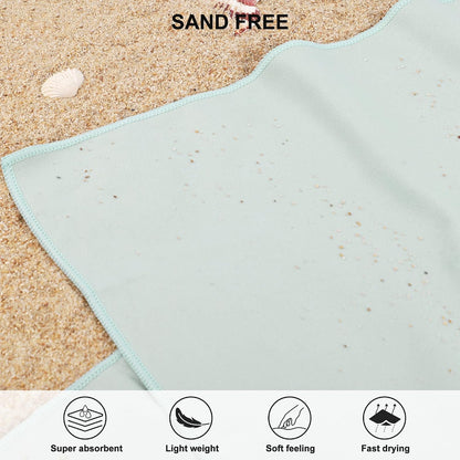 Microfiber Towel Quick Dry Camping & Travel & Gym Towel. Compact