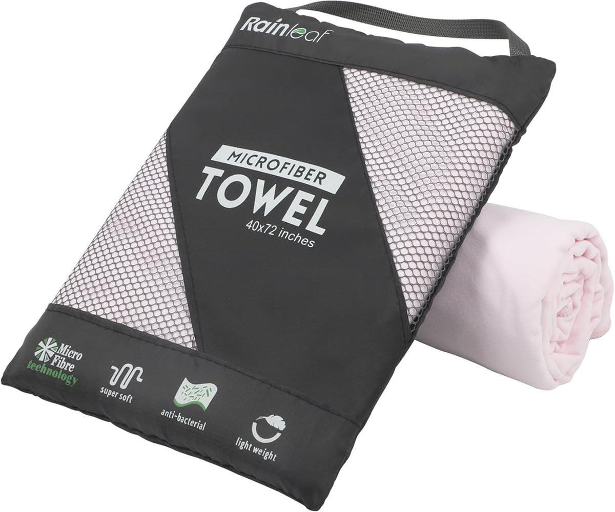 Microfiber Towel Quick Dry Camping & Travel & Gym Towel. Compact