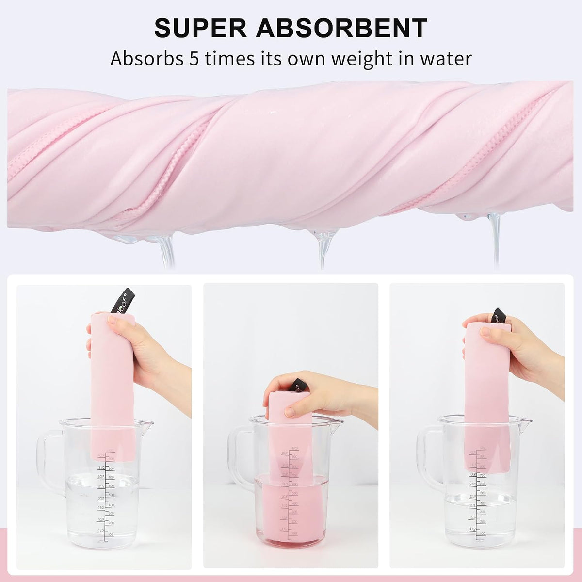 Microfiber Towel Quick Dry Camping & Travel & Gym Towel. Compact