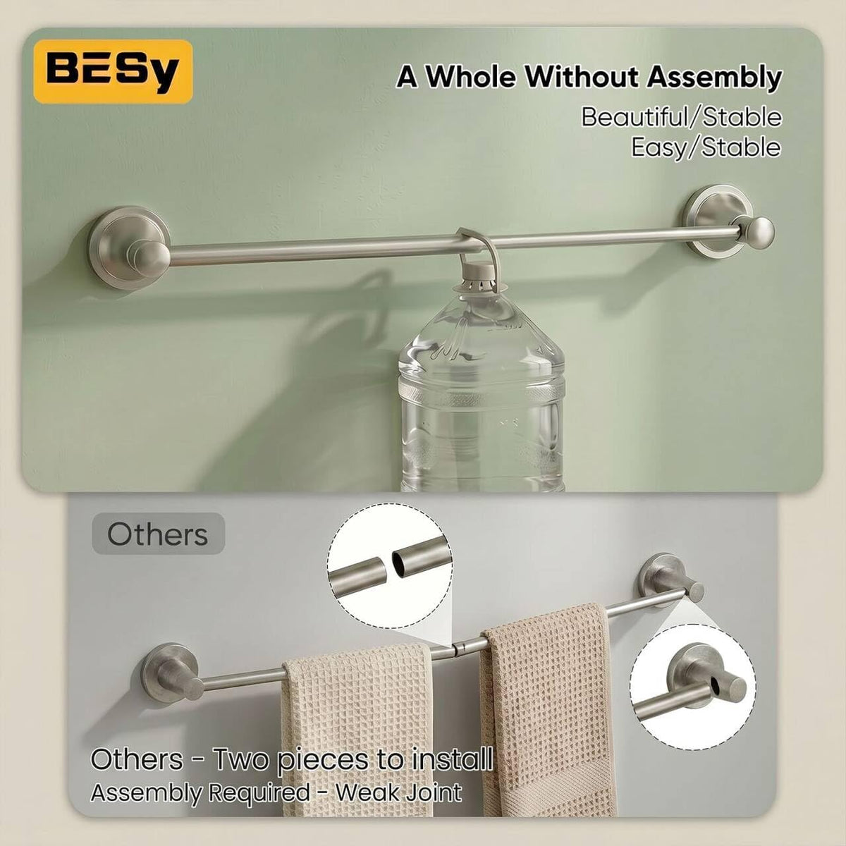 Towel Racks for Bathroom Wall Mounted Bath Towel Bar Oil Rubbed Bronze
