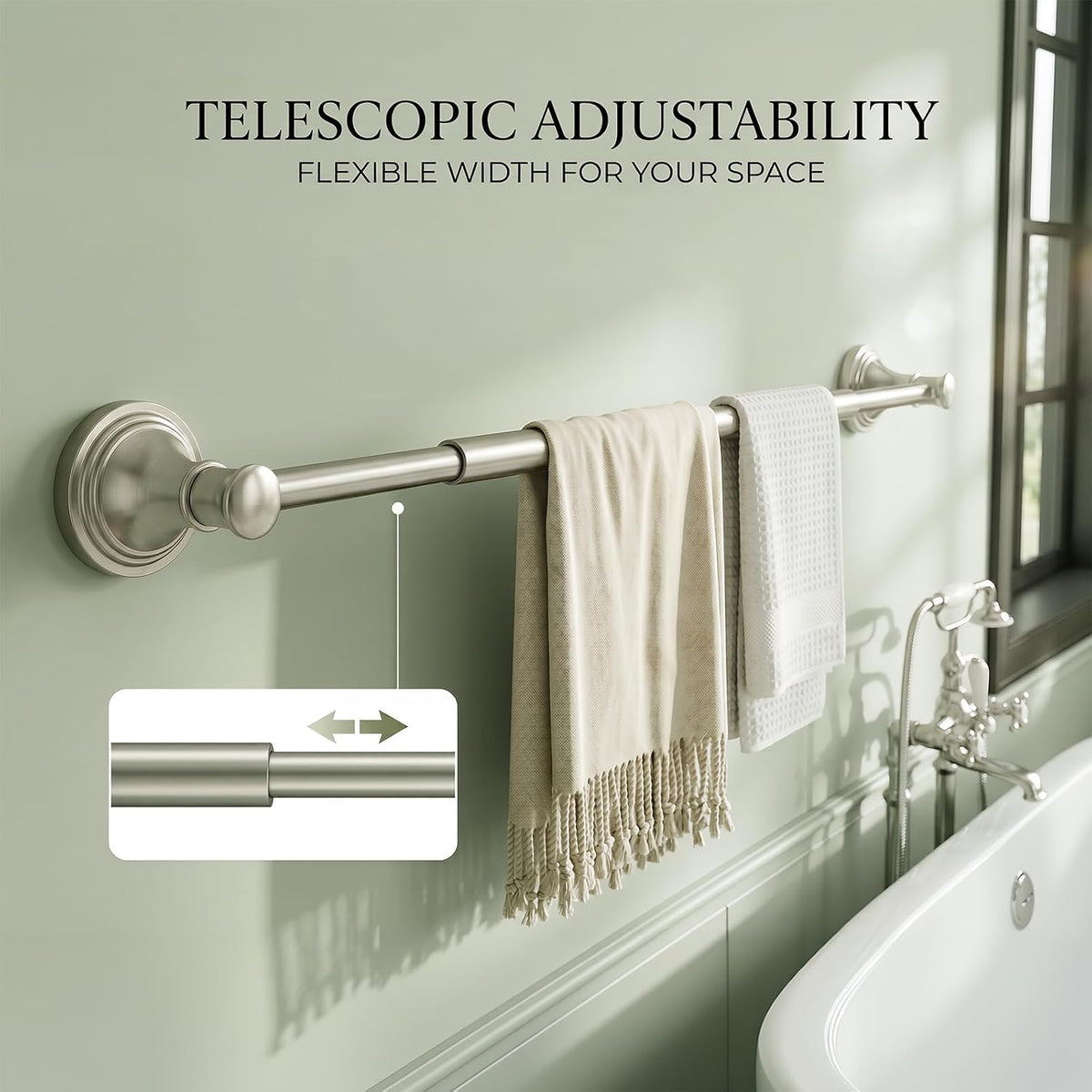 Towel Racks for Bathroom Wall Mounted Bath Towel Bar Oil Rubbed Bronze