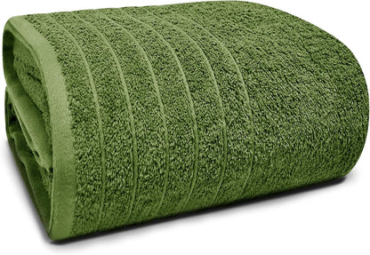 1 Piece Jumbo Bath Sheet 40 x 80 Inches, Dark Grey | Extra Large & Light Weight, Quicker to Dry, 100% Cotton, Super Soft & Absorbent, Perfect to Wrap Yourself in