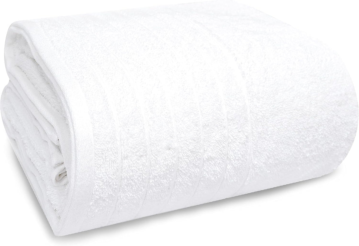 1 Piece Jumbo Bath Sheet 40 x 80 Inches, Dark Grey | Extra Large & Light Weight, Quicker to Dry, 100% Cotton, Super Soft & Absorbent, Perfect to Wrap Yourself in